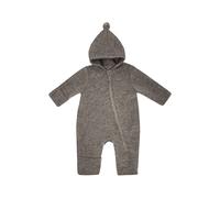 Maximo Baby Overall, Wollfleece braunmeliert Gr. 50/56