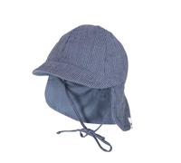 maximo Baby Schildmütze Bindeband Nackenschutz Musselinstoff GOTS-41 - Kindermode : Baby - Jungen