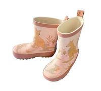 maximo Babygummistiefel, Kindergummistiefel, Gummistiefel für Mädchen, rosa hellterra mit Känguru, Naturkautschuk … (432031274000041, EU Schuhgrößensystem, Kleinkind, Numerisch, M, 22)