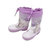 maximo Babygummistiefel, Kindergummistiefel, Gummistiefel, Regenstiefel, Mädchen, Schneehase, lilas, Reflex, Winterfutter, Stulpe (lilas, EU Schuhgrößensystem, Kleinkind, Damen, Numerisch, M, 30)