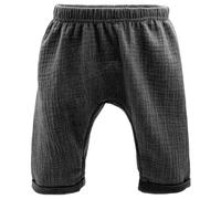 maximo - Baby's Krempelhose - Freizeithose, Gr. 62, schwarz/grau (FrostGreen)