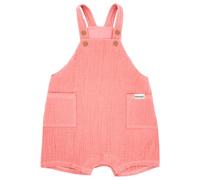 maximo - Baby's Latzshorts m. Taschen - Jumpsuit, Gr. 62, rot (Oldrose)