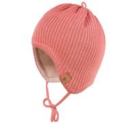 maximo - Baby's Mütze mit Fleecefutter - Mütze, Gr. 43 cm-45 cm 43-45 cm, rot/rosa (AshRose)