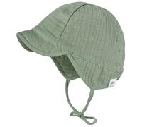 maximo - Baby's Schildmütze m. Ohrenschutz - Cap, Gr. 41 cm, grün (FrostGreen)