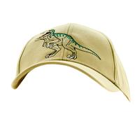 maximo - Boy's Cap Dino Stickerei Klettverschluss - Cap, Gr. 49 cm-51 cm 49-51 cm, beige (Tee)