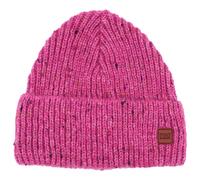 Beanie MAXIMO, Jungen, Gr. 55/57, dunkelpinkmeliert, Strick, Materialmix, mehrfarbig, Mützen, wärmend, mehrfarbig, mit breitem Umschlag, gefüttert (36411821-55) dunkelpinkmeliert