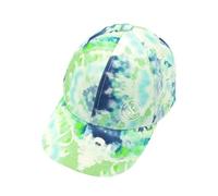 maximo Good Vibes Tie Dye Kindercap Basecap Baseballcap Cap Kinder - mit Schirm Sommer Frühling-Sommer - 51 cm grün