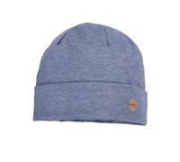 maximo GOTS Baby-Beanie, Umschlagrand Microringel, Jersey, UV 50 Made in Germany Baumwolljersey