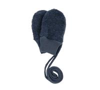 maximo GOTS Baby-Fausthandschuhe Wollfleece, ohne Daumen, Strickbünchen Made in Germany Wollfleece
