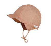 maximo GOTS Baby Girl-Schildmütze Musselinstoff, Bindeband, Musselin