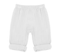 maximo GOTS Baby-Krempelhose Musselinstoff Musselin