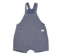 maximo GOTS Baby-Latzshorts, Taschen Musselinstoff, Futter, Windelöffnung Musselin