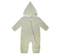 maximo GOTS BABY-Overall, Baumwollfleece, Reißverschluss, Jersey