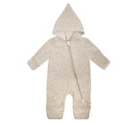 maximo GOTS BABY-Overall, Baumwollfleece, Reißverschluss, Jersey