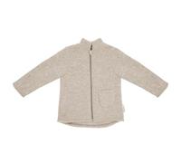 maximo GOTS MINI-Jacke, Wollfleece Reißverschluss, Jersey Made in Germany Wollfleece