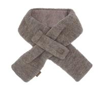 Maximo GOTS MINI-Steckschal - braunmeliert / 100% Wolle
