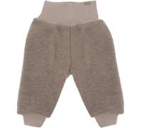 maximo GOTS Wollfleece Baby Pumphose braun - Größe 74/80 Kinder