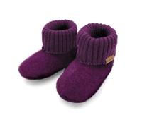 maximo Hüttenschuhe Anti-Rutsch-Sohle, Label, PVC Wollfleece