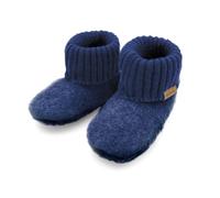 maximo Hüttenschuhe Anti-Rutsch-Sohle, Label, PVC Wollfleece