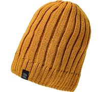 maximo Jungen randlos mit Rippstruktur Mütze, Gelb (Strohgold 12), (Herstellergröße: 55/57)
