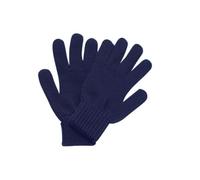 maximo Kids Baumwollhandschuhe Strickhandschuhe Fingerhandschuhe Kinderhandschuhe Kinder - Made in Germany Winter Herbst-Winter - 4 HS dunkelblau