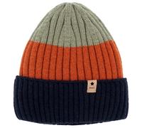 maximo - Kid's Beanie mit Streifen - Mütze, Gr. 47 cm-49 cm 47-49 cm, bunt (Navy/Multicolor)