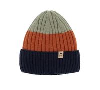 maximo - Kid's Beanie mit Streifen - Mütze, Gr. 51 cm-53 cm 51-53 cm, bunt (Navy/Multicolor)
