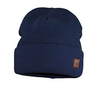 maximo Kids-Beanie, Umschlagrand Perlfang, Jerseyfutter