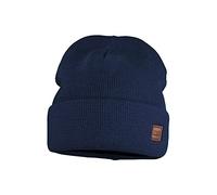 maximo Kids-Beanie, Umschlagrand Perlfang, Jerseyfutter