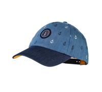 Maximo KIDS Boy-Cap maritim - 55/57 / denim/navy / 100% Baumwolle