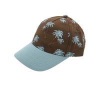 Maximo KIDS Boy-Cap Palme - 55/57 / braun / 100% Baumwolle