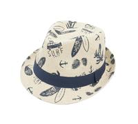 Maximo KIDS Boy Trilby surf - 51 / sand/navy / 100% Papier