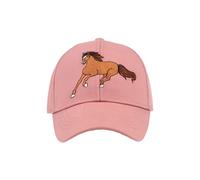 Maximo KIDS GIRL-Cap Pferd, ash rose Gr. 53/55
