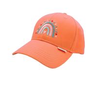 Maximo KIDS Girl-Cap rainbow - 47/49 / hellterra / 100% Baumwolle
