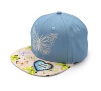 maximo Kids Girl-Cap Schmetterling snap-Back Verschluß