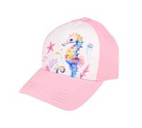 maximo Kids Girl-Cap Seepferdchen Klettverschluß