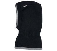 maximo - Kid's Helge-Schlupfmütze - Mütze, Gr. 49 cm-51 cm 49-51 cm, schwarz (Mittelgraumeliert/Carbonmeliert)