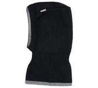 maximo - Kid's Helge-Schlupfmütze - Mütze, Gr. 51 cm-53 cm 51-53 cm, schwarz (Mittelgraumeliert/Carbonmeliert)