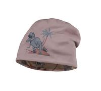 maximo Kids Jungen Beanie Mütze Dinosaur reversible-51-53 - Kindermode : Jungen