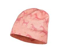 maximo Kids Mädchen Beanie Mütze horses-55-57 - Kindermode : Mädchen