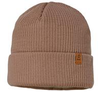 maximo - Kid's Mini-Beanie Umschlag mit Fleecefutter - Mütze, Gr. 47 cm-49 cm 47-49 cm, braun (Fungi)