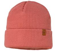 maximo - Kid's Mini-Beanie Umschlag mit Fleecefutter - Mütze, Gr. 47 cm-49 cm 47-49 cm, rot (AshRose)
