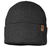 maximo - Kid's Mini-Beanie Umschlag mit Fleecefutter - Mütze, Gr. 47 cm-49 cm 47-49 cm, schwarz/grau (CarbonMelange)