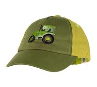 maximo - Kid's Mini Boy Cap Traktor Klettverschluß - Cap, Gr. 47 cm-49 cm 47-49 cm, oliv (Green)