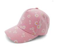 maximo - Kid's Mini Girl-Cap Margerite Klettverschluss - Cap, Gr. 47 cm-49 cm 47-49 cm, rosa (Blassrosa)