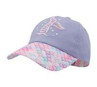 maximo - Kid's Mini Girl Cap Mermaid Klettverschluß - Cap, Gr. 51 cm-53 cm 53-55 cm, lila (Hyazinthe)