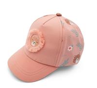 maximo - Kid's Mini Girl-Cap Tiger Klettverschluss - Cap, Gr. 49 cm-51 cm 49-51 cm, rosa (Dogwood/Multicolor)
