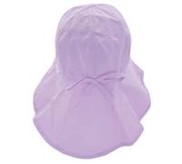 maximo - Kid's Mini Girl-Flapper mit Schleife - Cap, Gr. 49 cm, lila (Flieder)