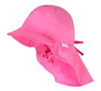 maximo - Kid's Mini Girl-Flapper mit Schleife - Cap, Gr. 51 cm, rosa (RosaNelke)