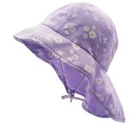 maximo - Kid's Mini Girl-Flapper Nackenschutz Bindeband - Hut, Gr. 51 cm, lila (Lilas)